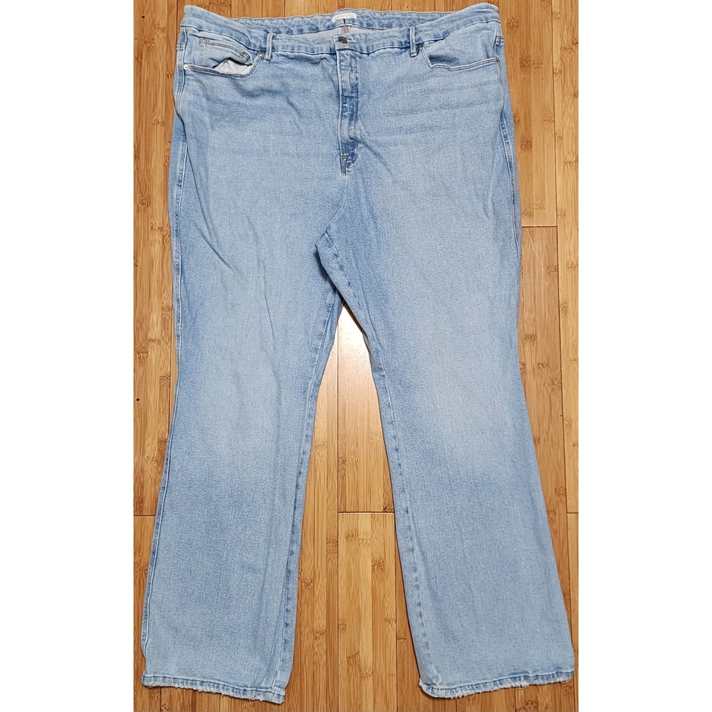 Good American Good Curve Bootcut Jeans Womens 26 Medium Wash High Rise Stretch